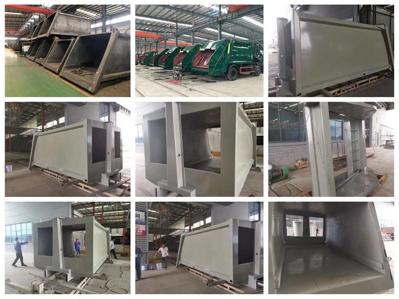 6 Cubic Meter Garbage Compactor Truck8