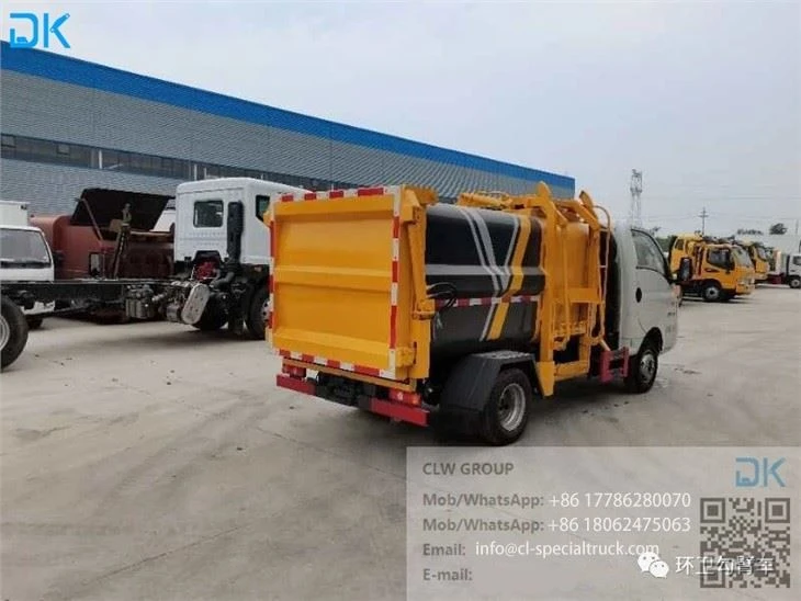 4m³ Side-mounted Garbage Compressor Truck